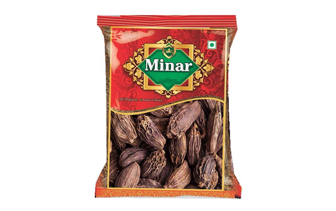 Minar Black Cardamom    Pack  100 grams